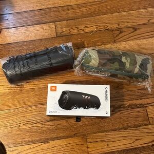 BRAND NEW JBL 5 still in box - 2 cases included!
